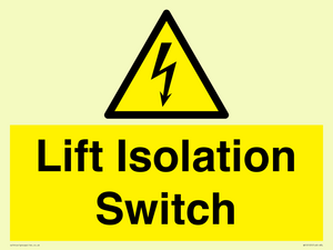 Lift Isolation Switch